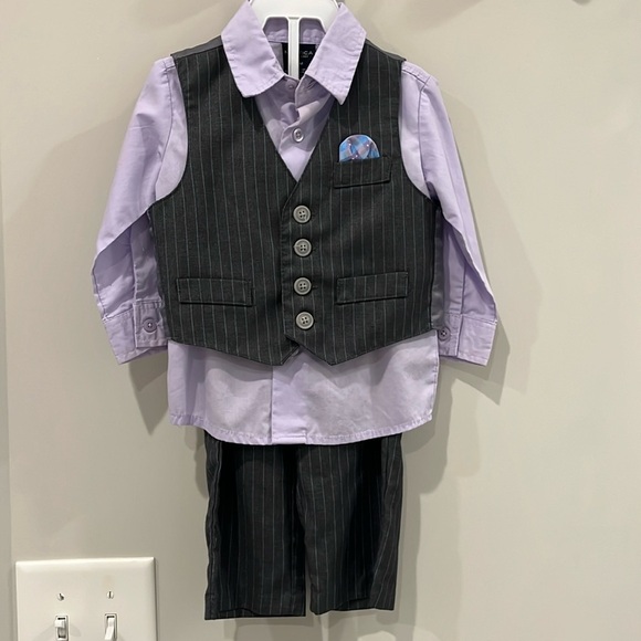 Nautica Boys 12 month 3 Piece Suit Set - Picture 2 of 8